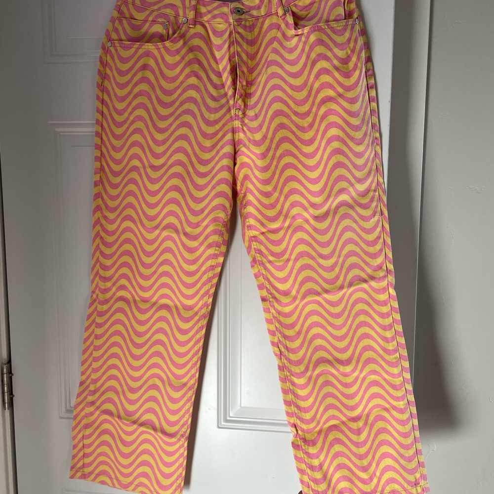 Ragged Priest zig zag jeans sz 34